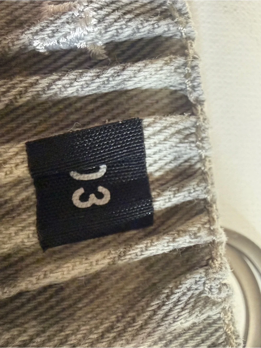 Source Unknown Gray Camouflage Wide Leg Cargo Pants